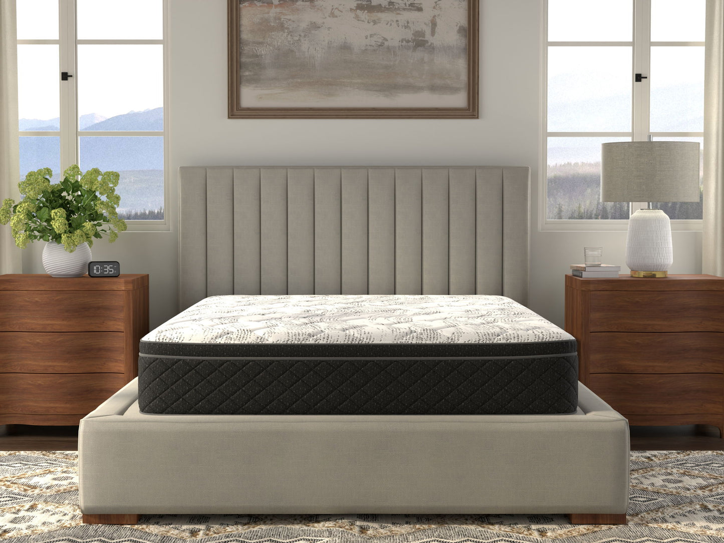 Spring - Carina Plush Euro Top Mattress