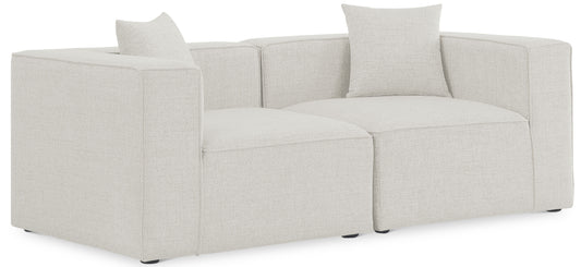 Cube - Linen Modular 2 Seat Sofa