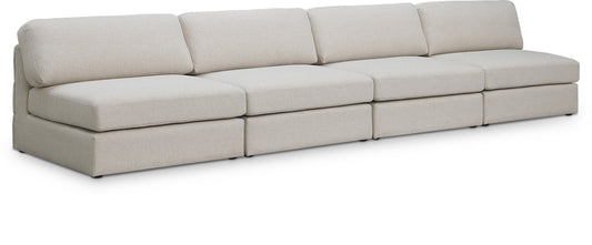 Beckham - Modular 4 Seats Armless Sofa