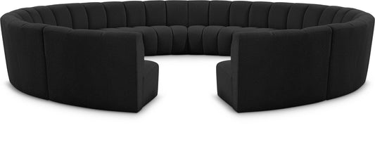Infinity - 12 Piece Boucle Modular Sectional