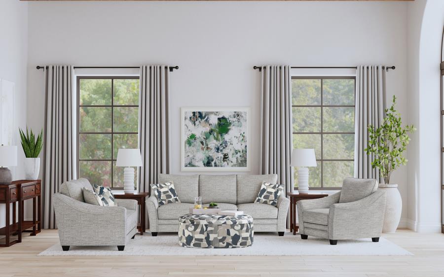 Tomkins - Boucle Upholstered Sofa Set