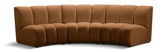 Infinity - 3 Piece Modular Sectional - Saddle
