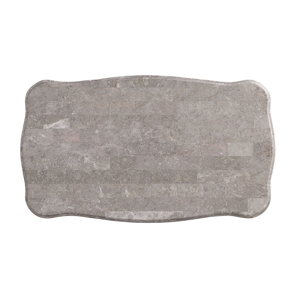 Ciddrenar - Coffee Table - Marble Top & White