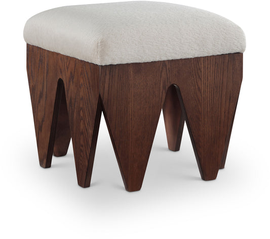 Altair - Fabric Bench - Dark Brown Base