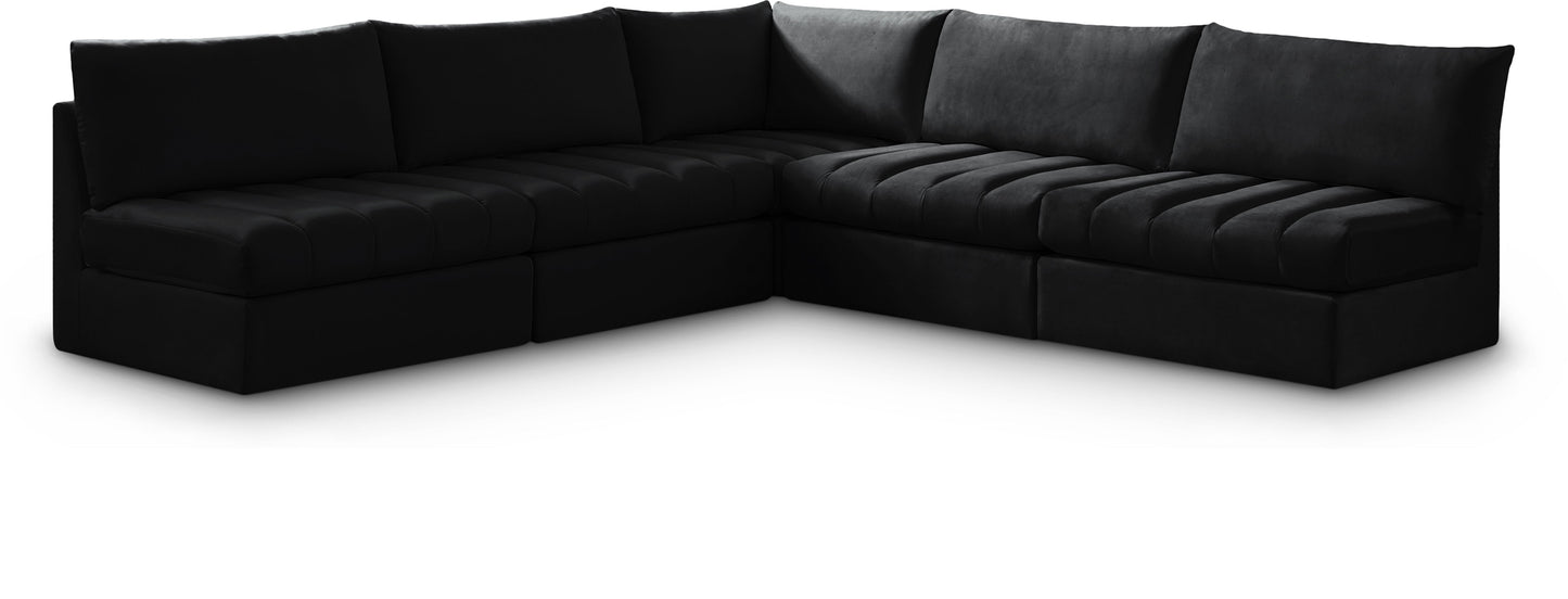 Jacob - Modular Corner Armless Sectional 5 Piece
