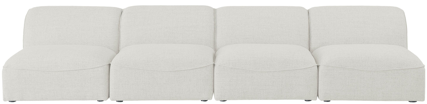 Miramar - 4 Seat Armless Modular Sofa