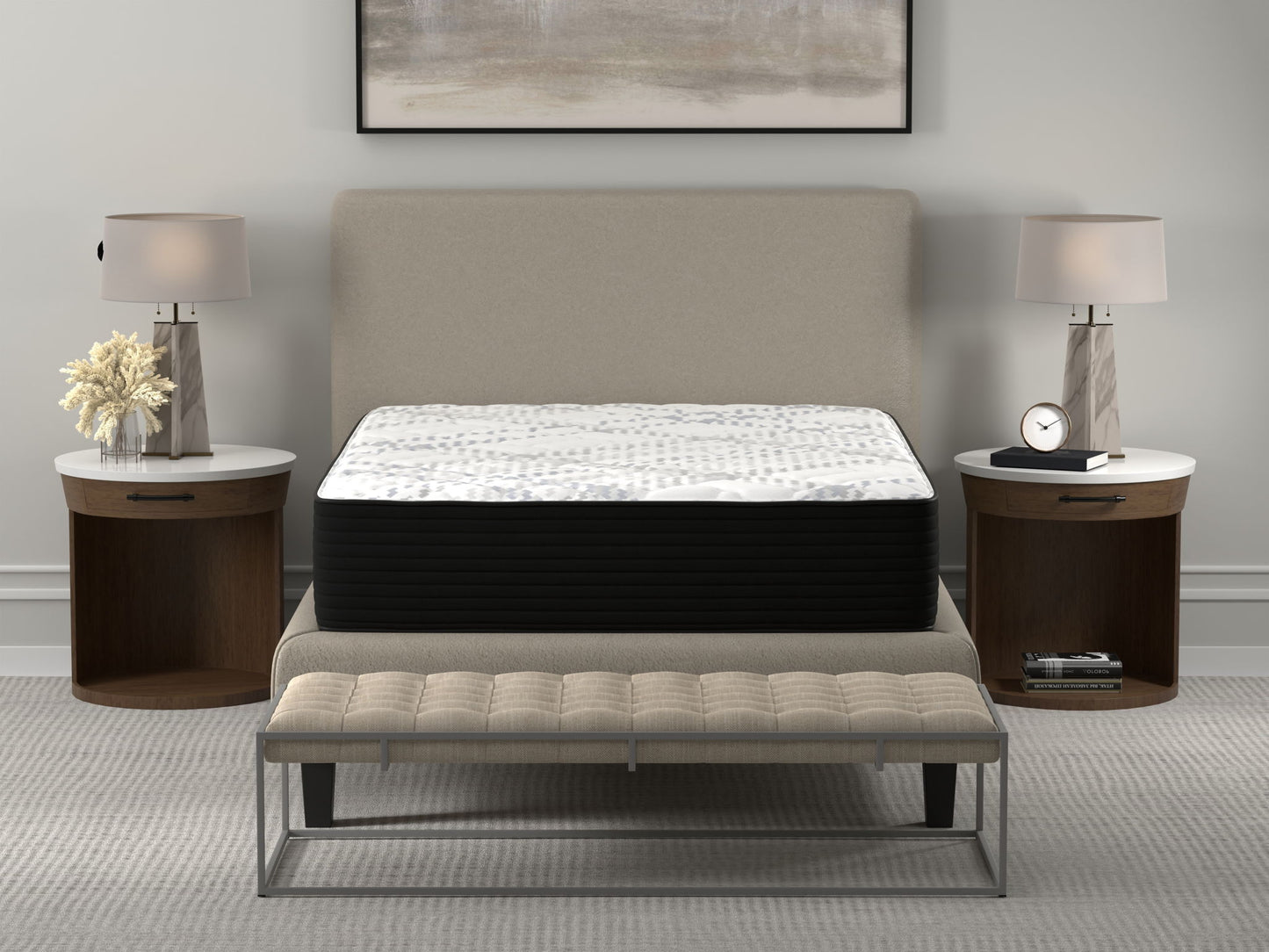 Ultimate Luxury - Ballard 16" Foam Encased Firm Hybrid Mattress