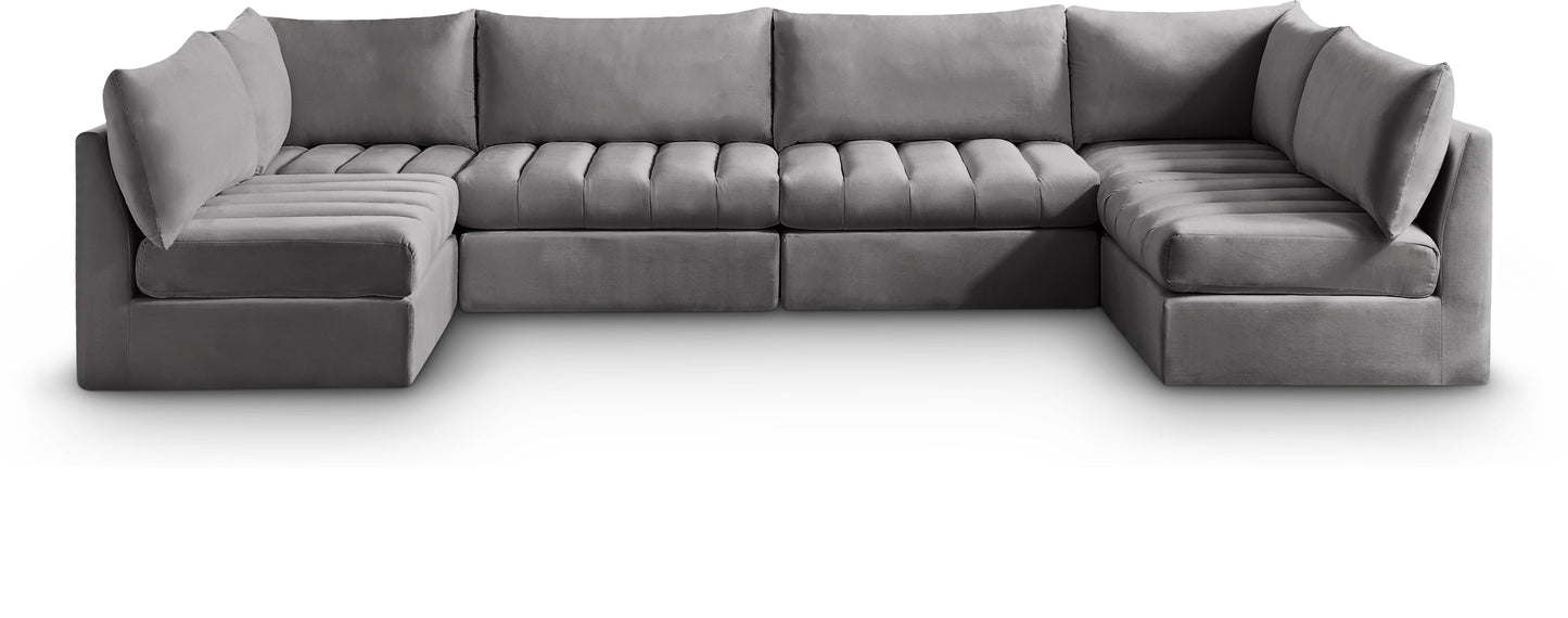 Jacob - Modular U-Shaped Sectional 6 Piece