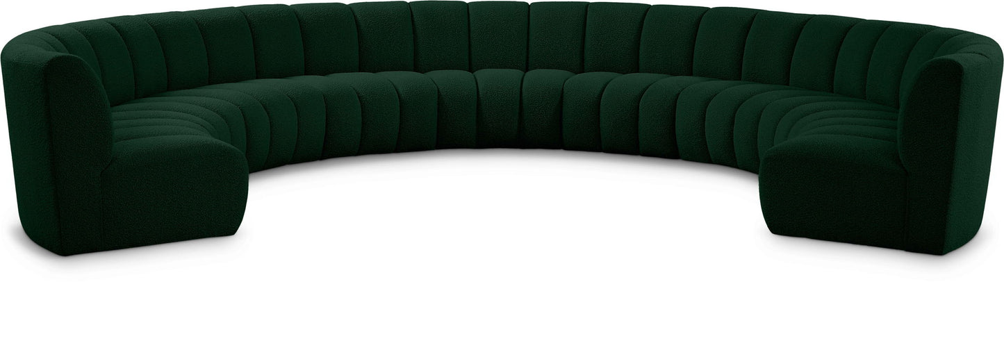 Infinity - 9 Piece Boucle Modular Sectional