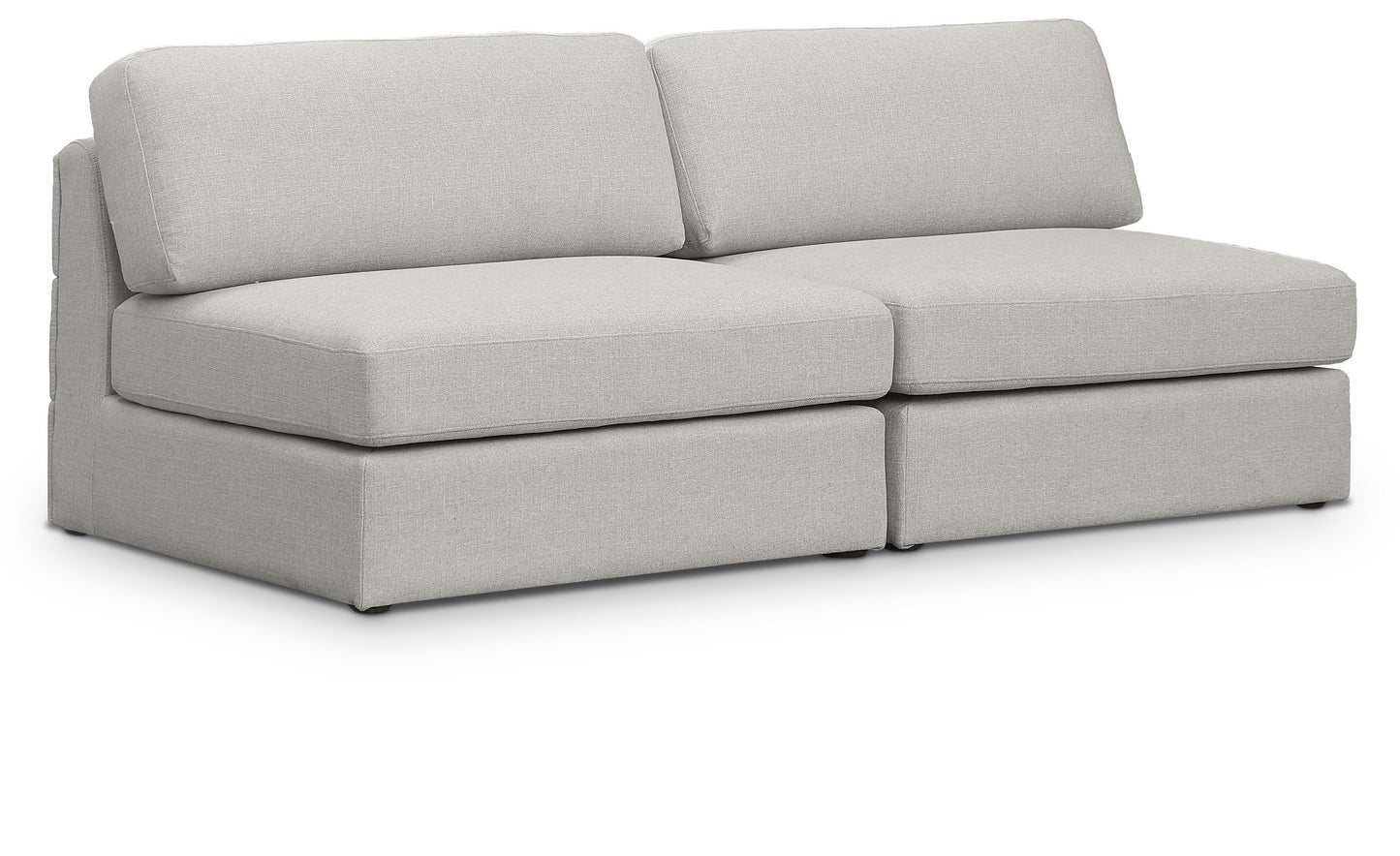 Beckham - Modular 2 Seat Armless Sofa