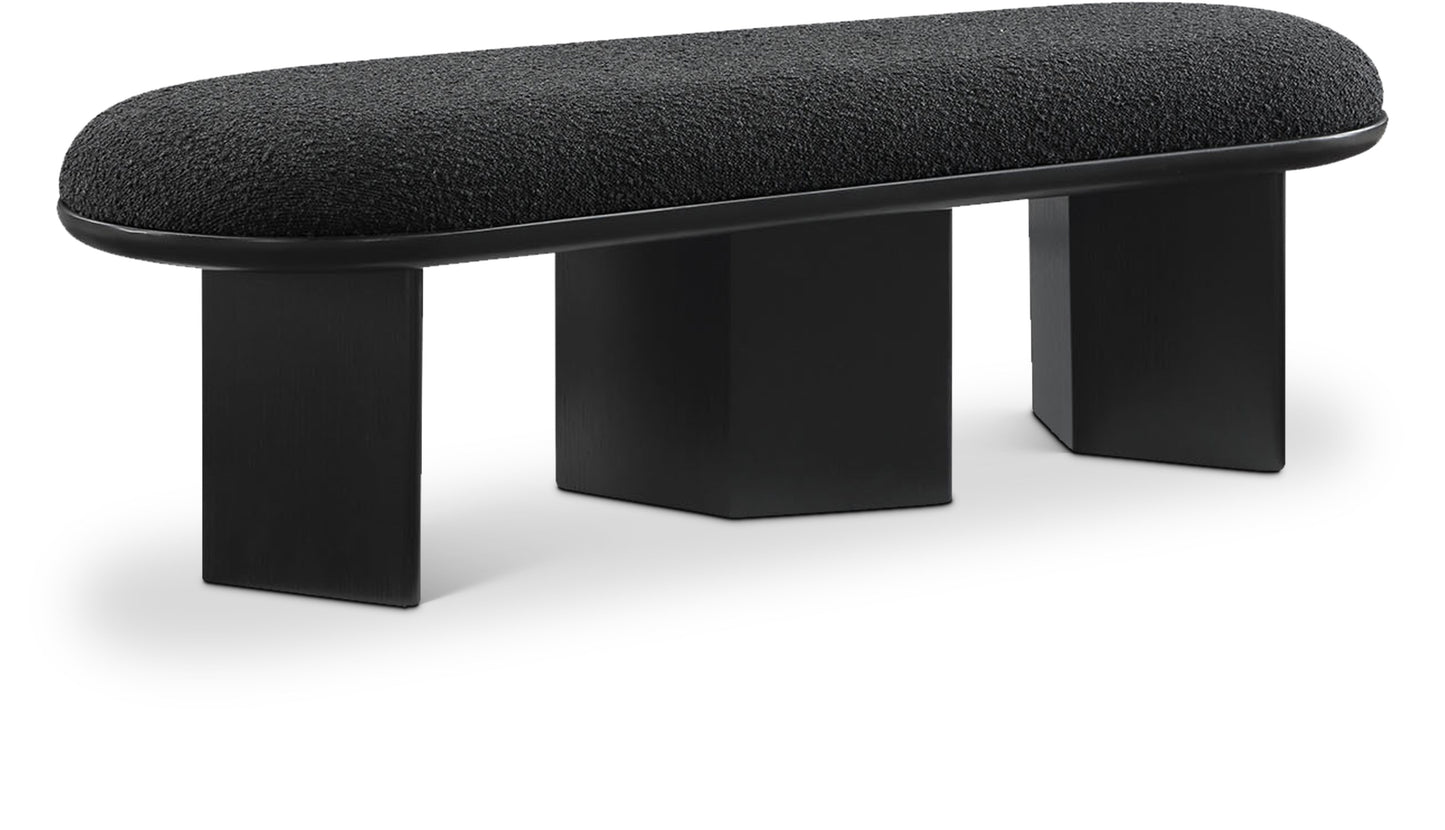 Wilshire - Bench With Black Base