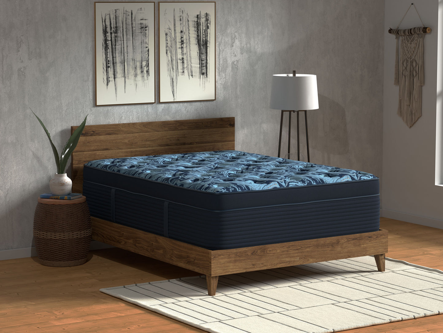 Rose Gold Medium Firm Box Top Hybrid Mattress