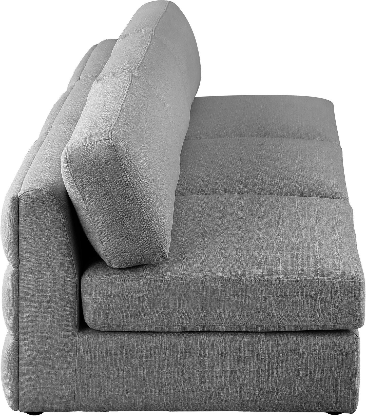 Beckham - Modular 3 Seat Armless Sofa