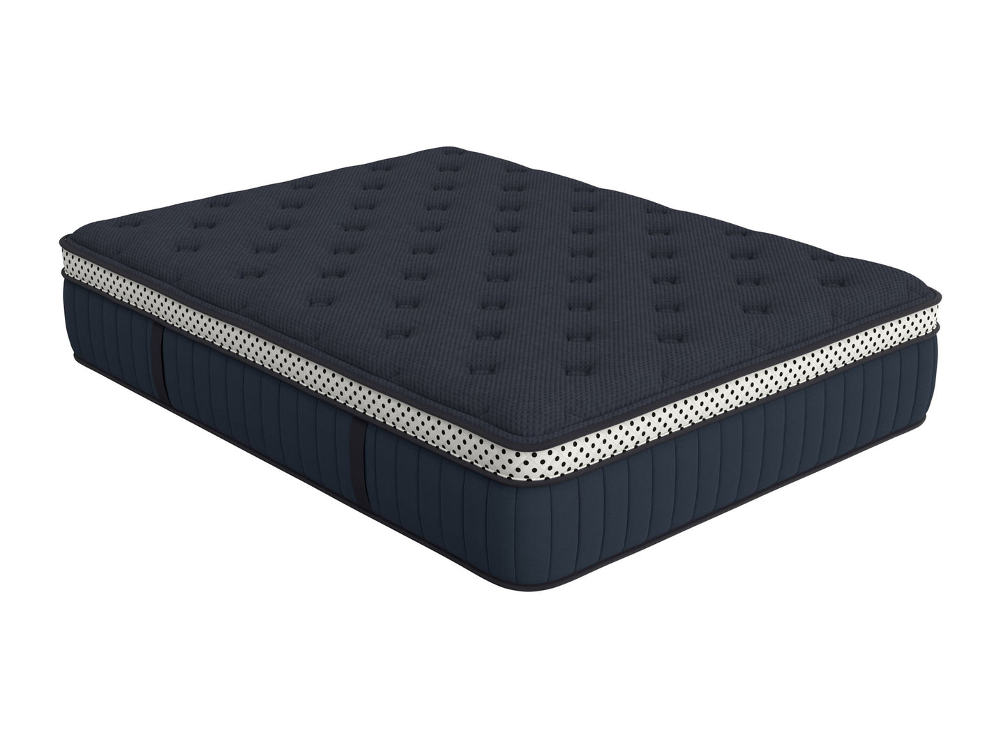 Wink Blue - Plush Box Top Hybrid Mattress, Flat