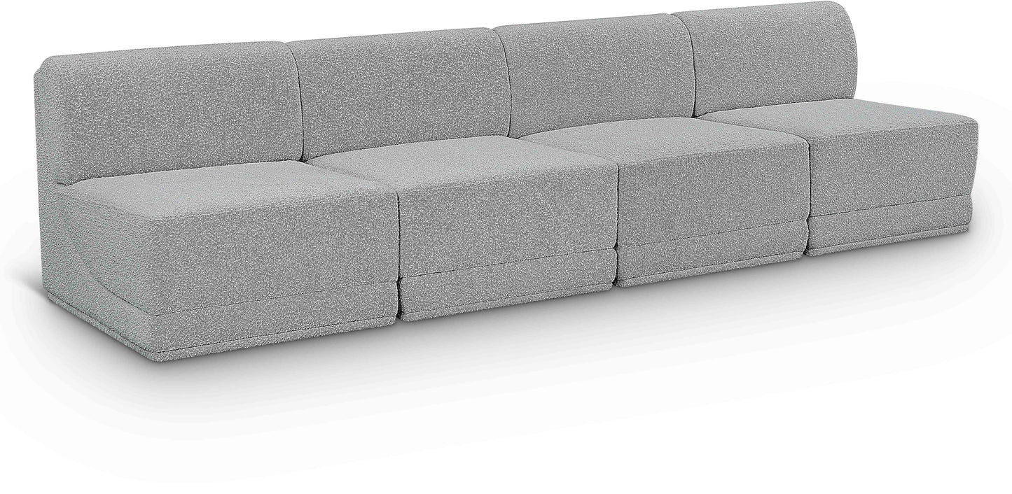 Ollie - 4 Seat Armless Modular Sofa