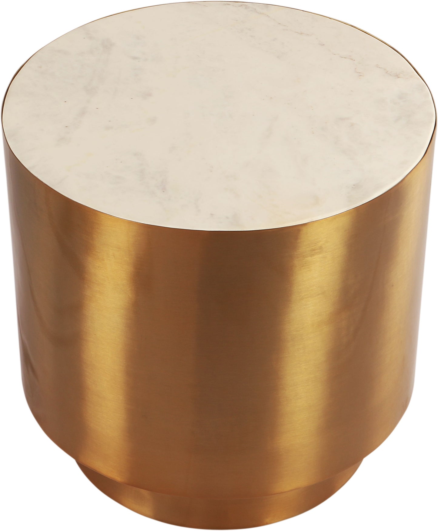 Presley - Metal End Table - Gold