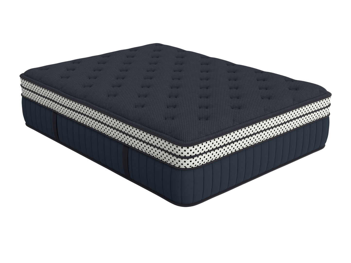 Wink Blue - Firm Double Box Top Hybrid Mattress, Flat