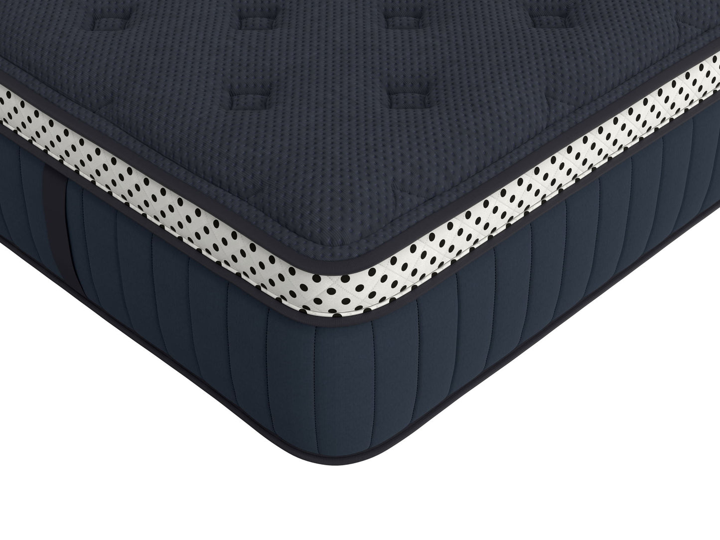Wink Blue - Plush Box Top Hybrid Mattress, Flat