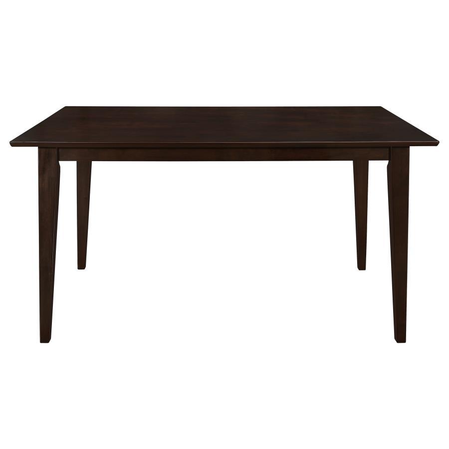 Gabriel - 5 Piece Rectangular 59" Dining Set - Cappuccino