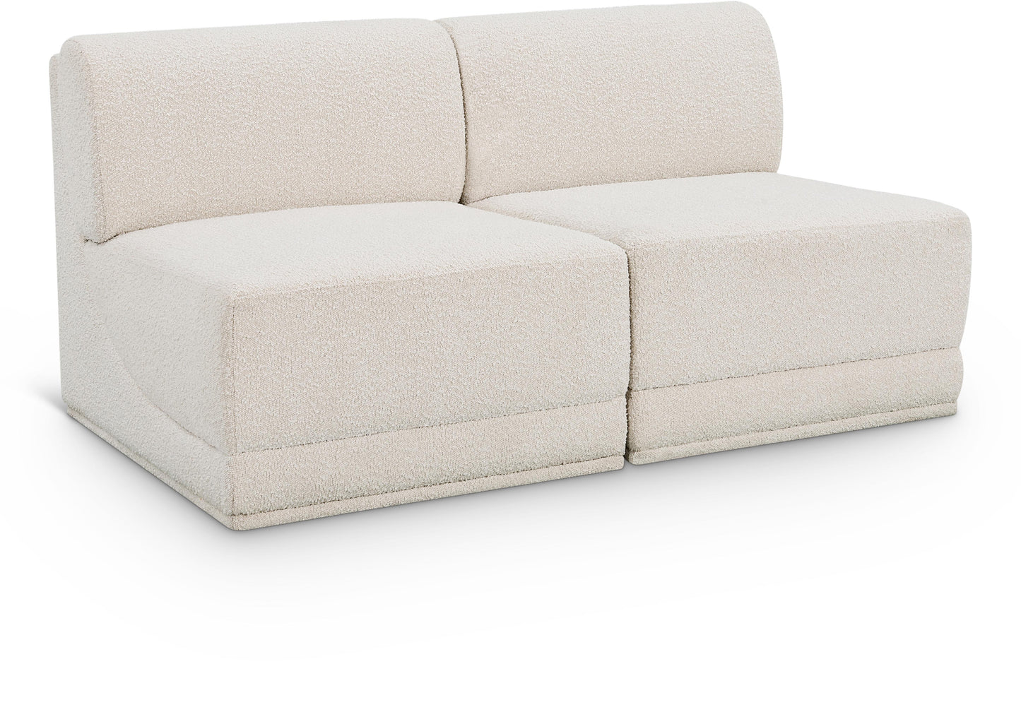 Ollie - 2 Seat Armless Modular Sofa