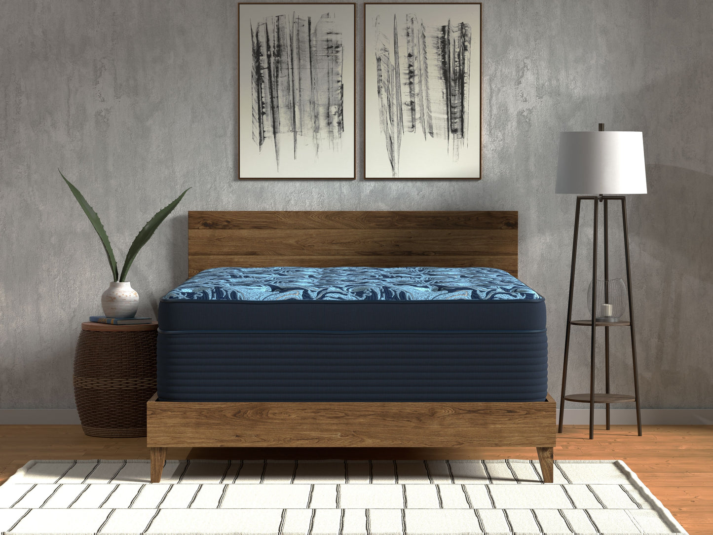 Rose Gold Medium Firm Box Top Hybrid Mattress