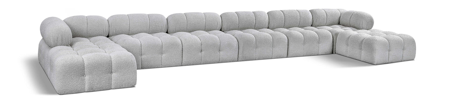 Ames - 8 Piece Fabric Modular Sectional