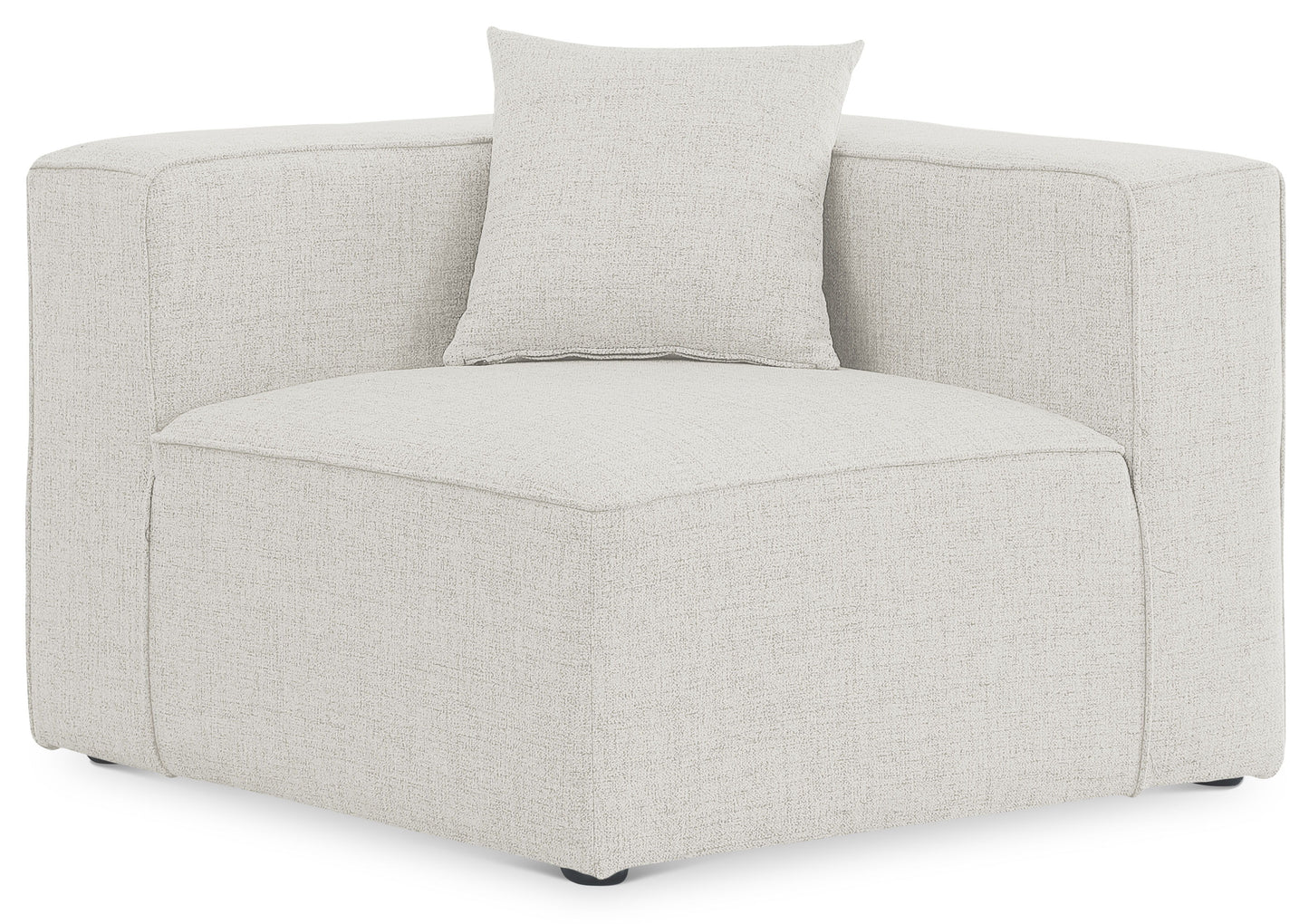 Cube - Linen Corner Chair