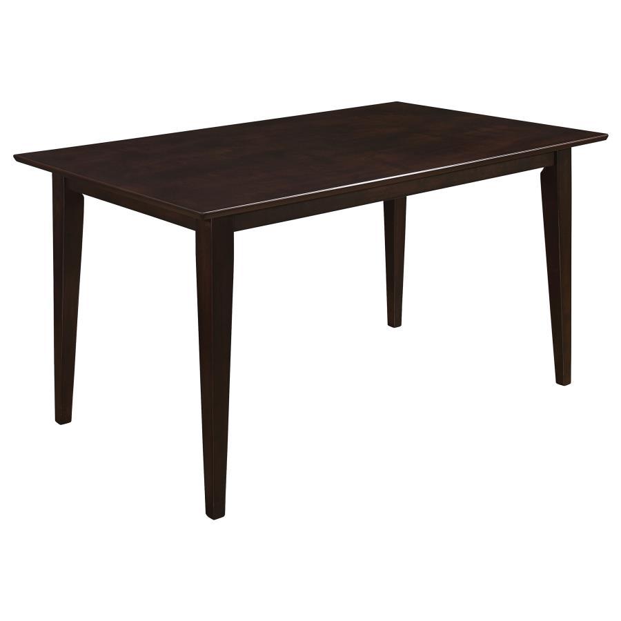 Gabriel - 5 Piece 59" Rectangular Dining Set - Cappuccino