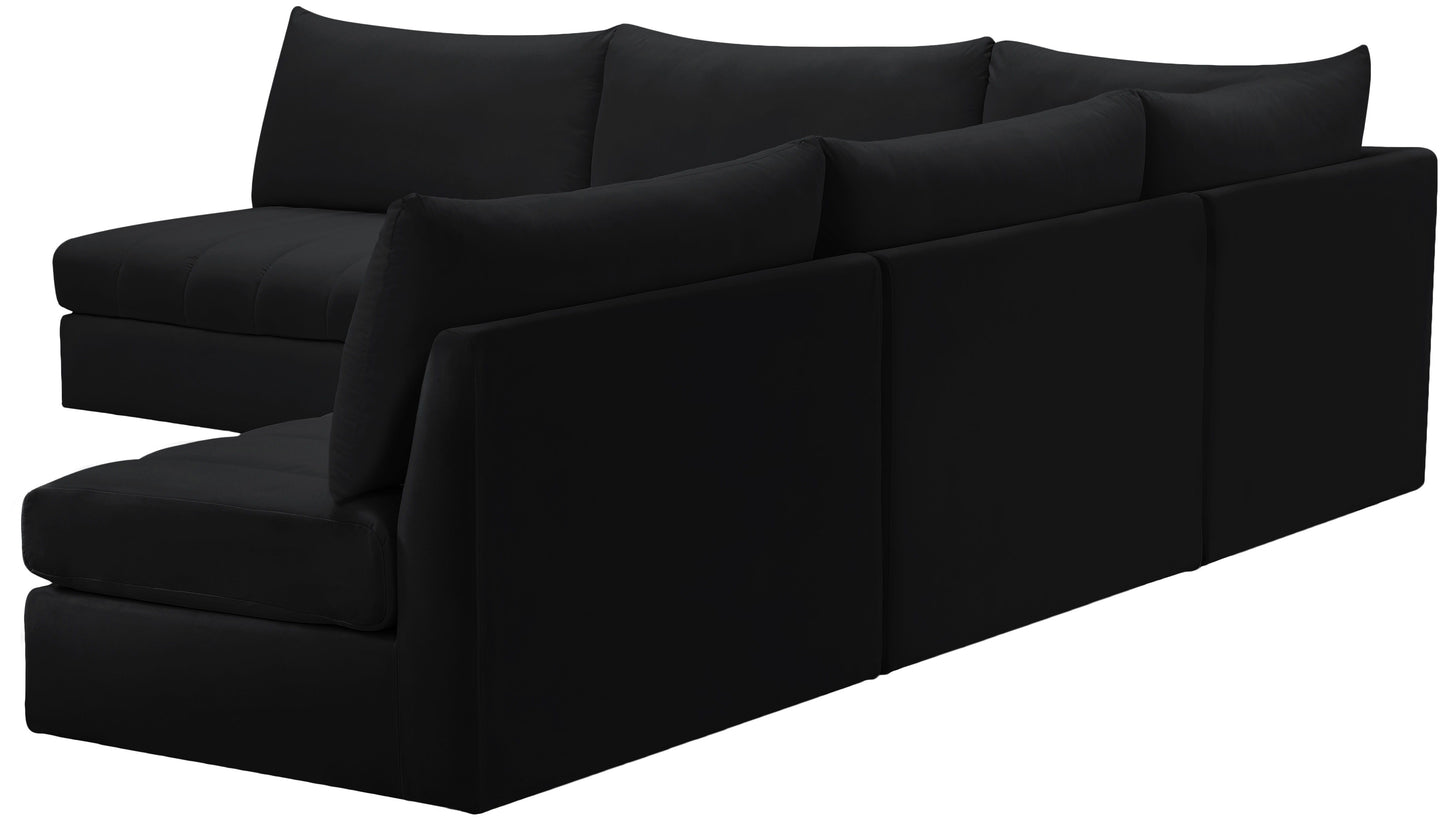 Jacob - Modular Corner Armless Sectional 5 Piece
