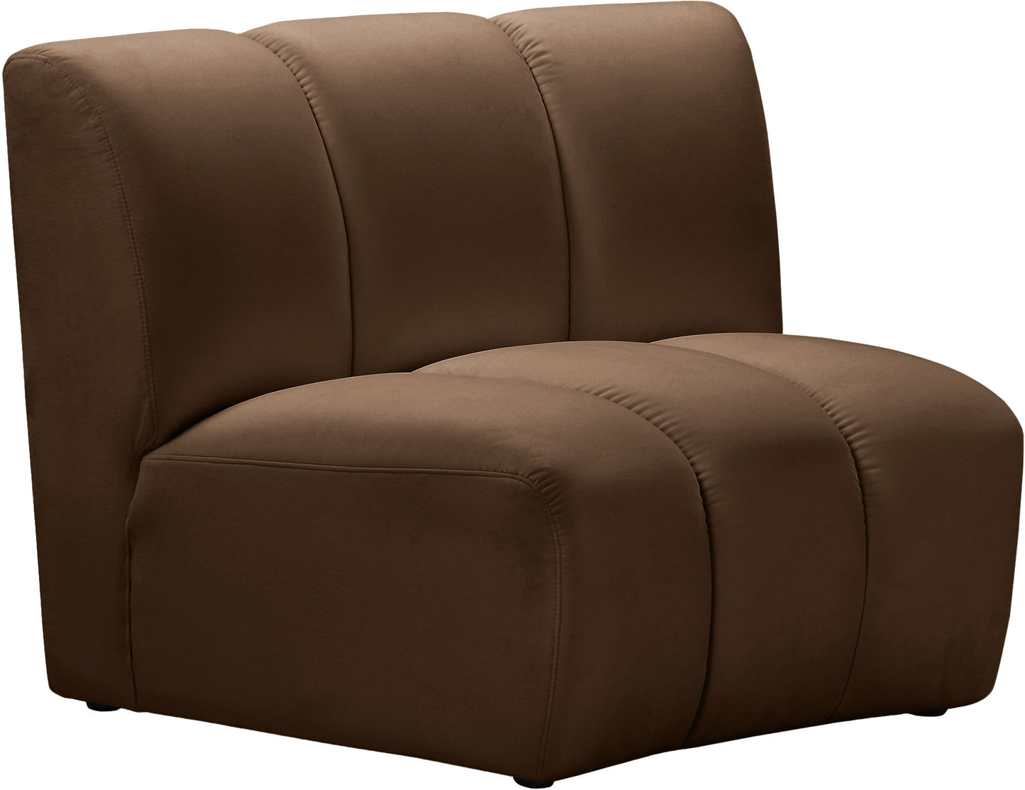 Infinity - Fabric Modular Chair - Brown