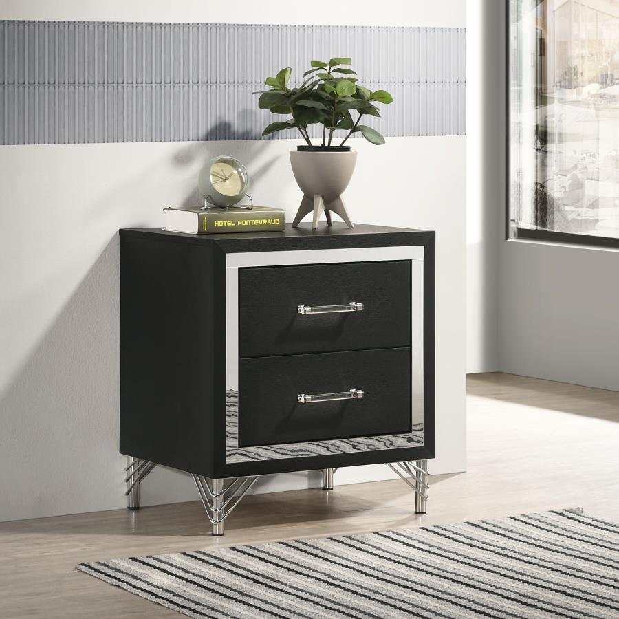 Lucia - 2-Drawer Nightstand - White