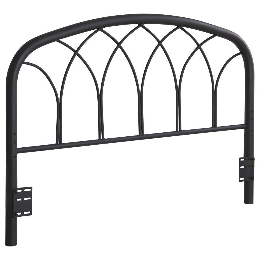 Anderson - Metal Queen / Full Open Frame Headboard - Black