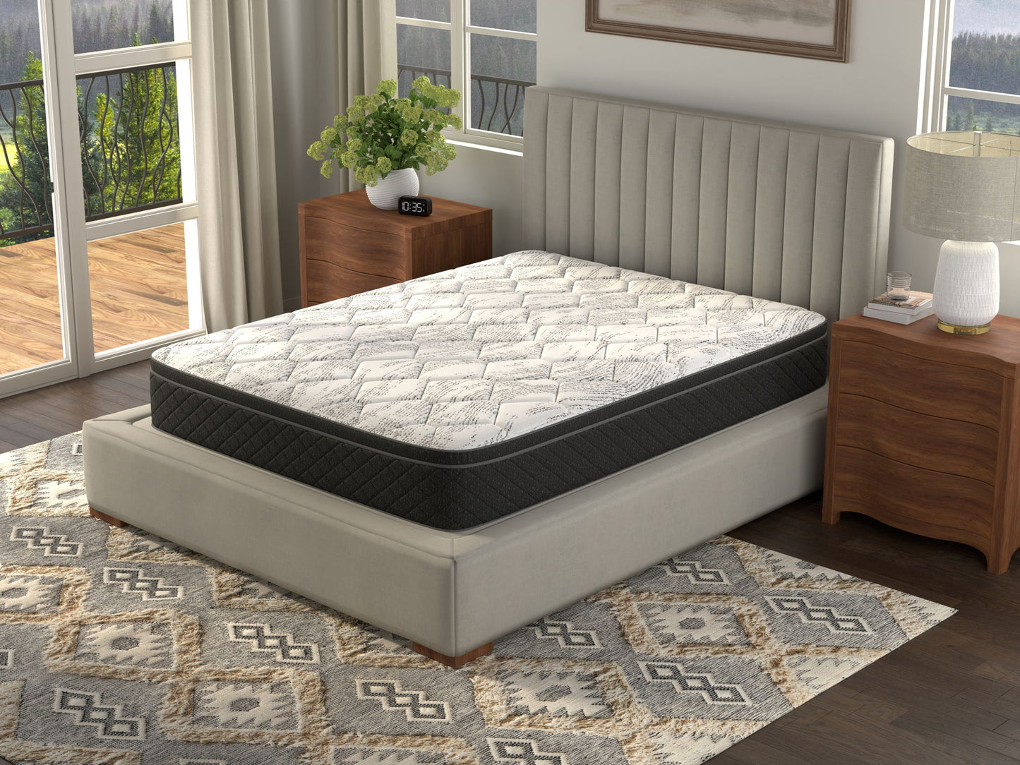 Spring - Carina Plush Euro Top Mattress