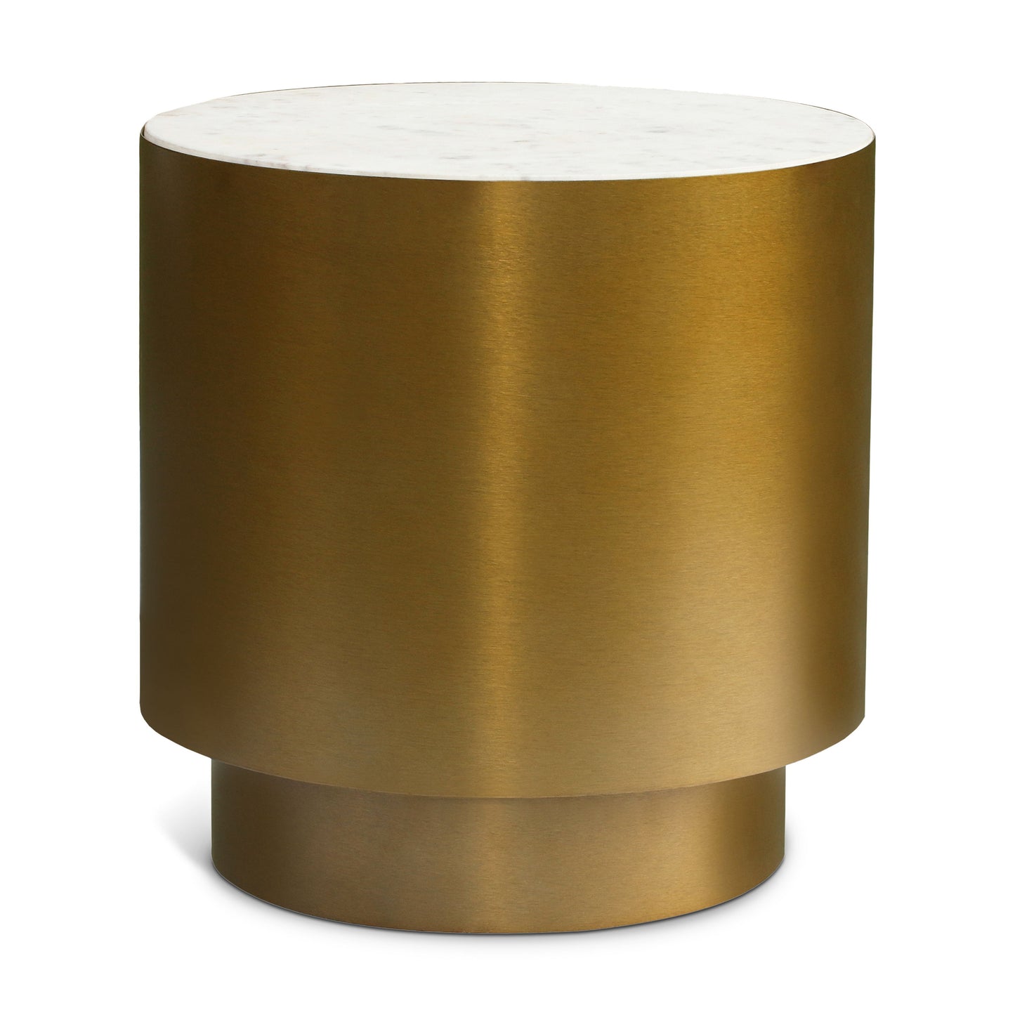 Presley - Metal End Table - Gold