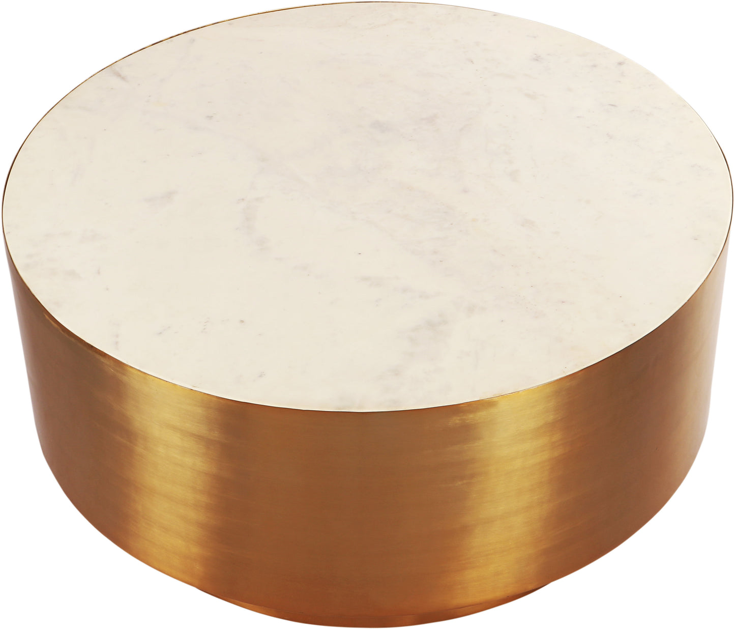 Presley - Metal Coffee Table - Gold
