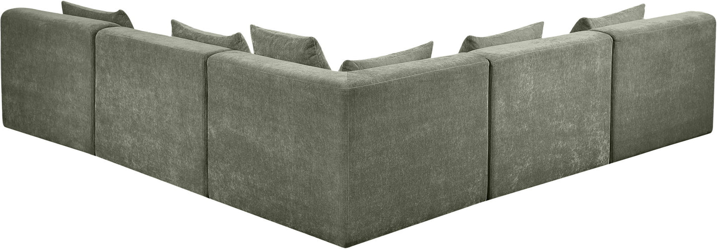 Stellar - 5 Piece Upholstered Modular Sectional