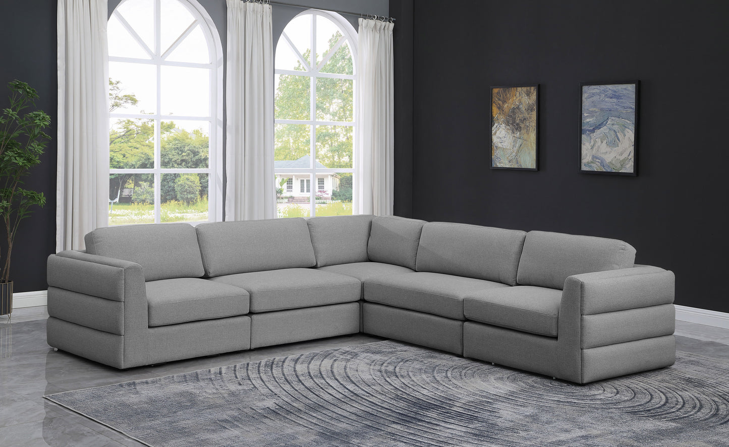 Beckham - 5 Piece Modular Corner Sectional