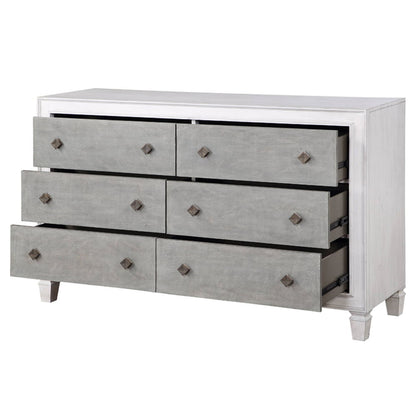 Katia - Dresser - Rustic Gray & Weathered White