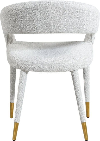 Destiny - Fabric Dining Chair - Cream
