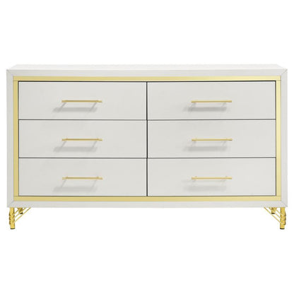 Lucia - 6-Drawer Dresser