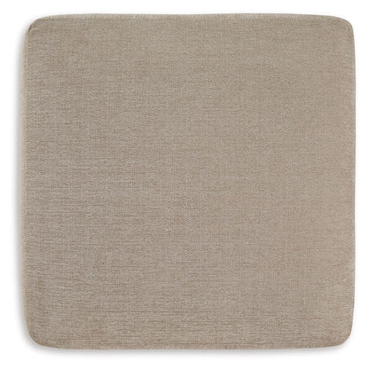Brogan Bay - Oversized Accent Ottoman - Cork