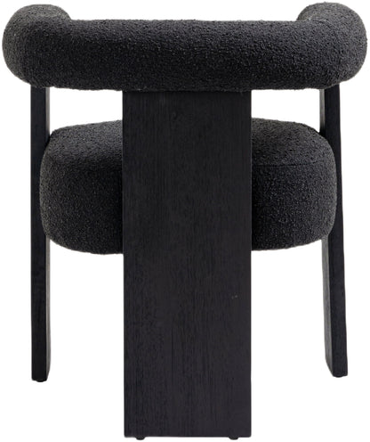 Barrel - Dining Chair - Black Legs