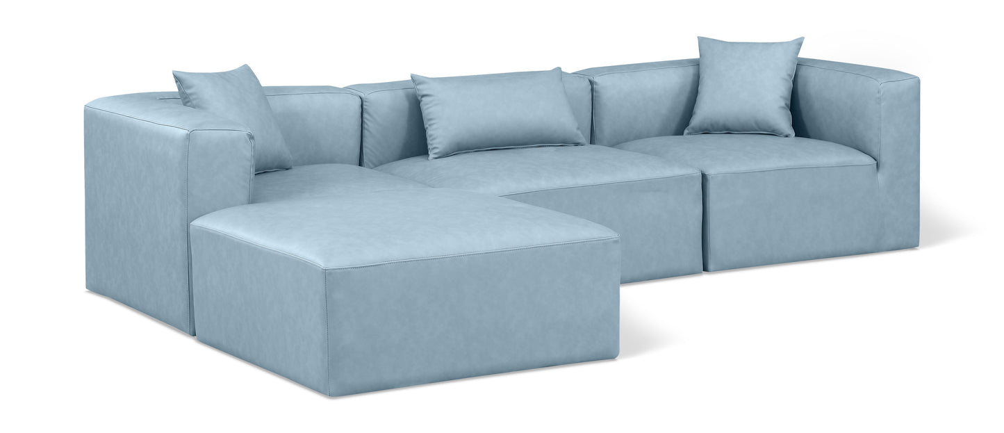 Cube - 4 Piece Modular Sectional With Chaise