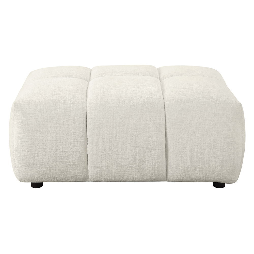 Loanna - Ottoman - Beige Linen