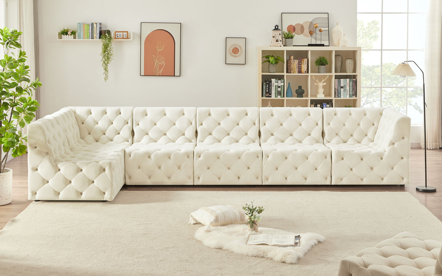 Tuft - 6 Piece Modular Sectional