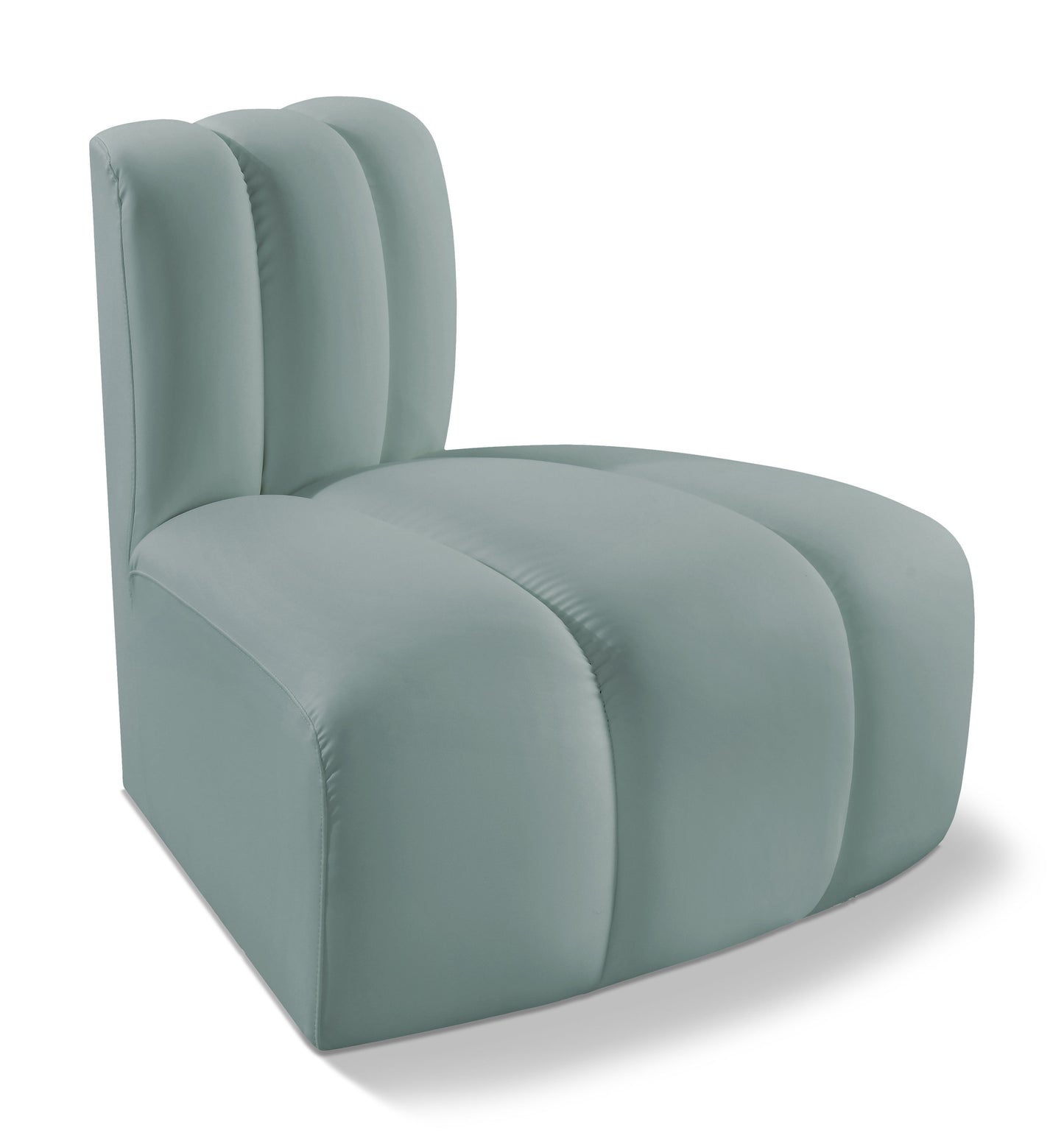 Arc - Faux Leather Reverse Corner Chair