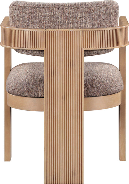 Sacha - Linen Dining Chair With Natural Base (Set of 2)