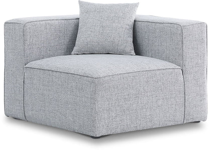 Cube - Linen Corner Chair