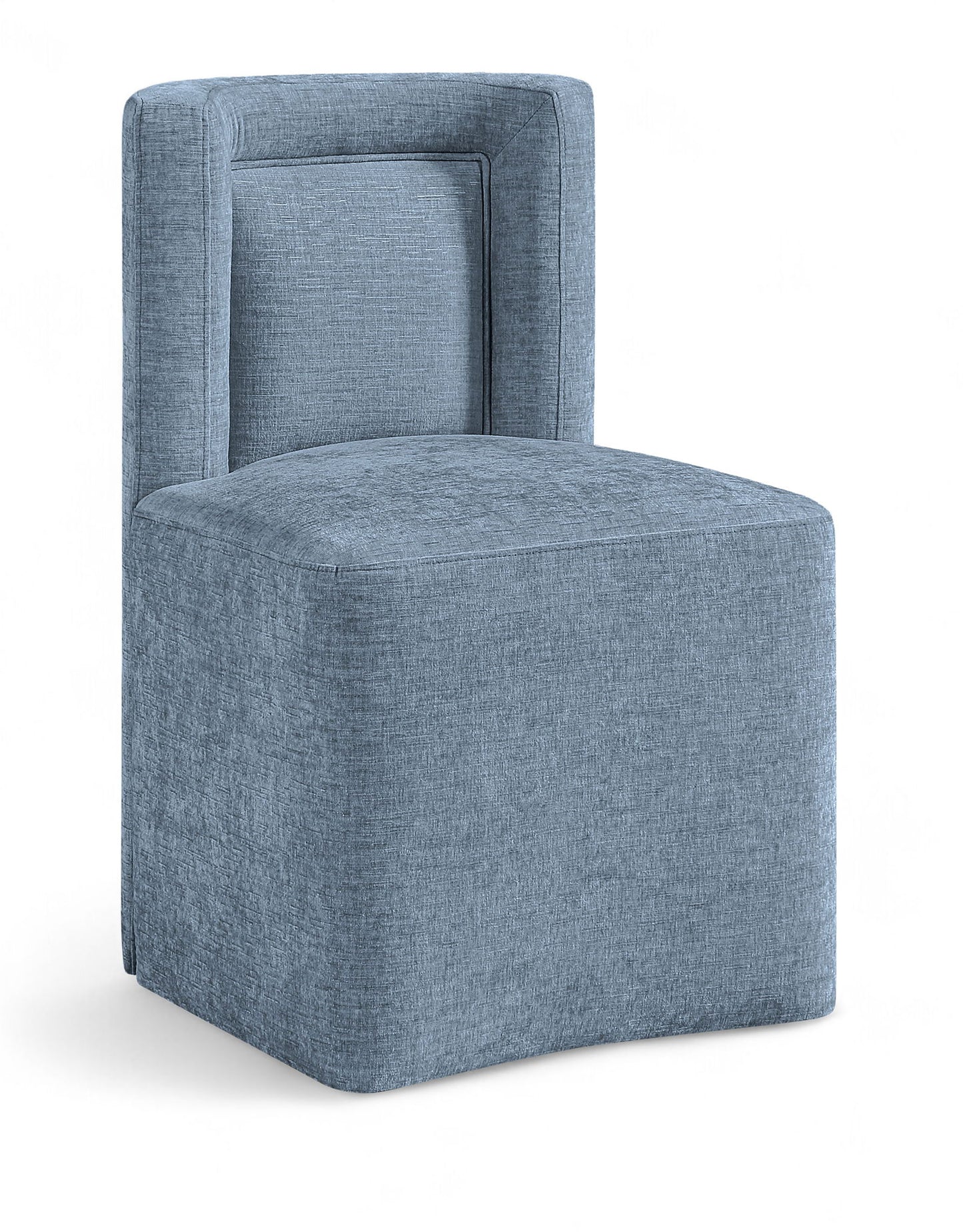 Duvina - Chenille Performance Fabric Dining Chair (Set of 2)