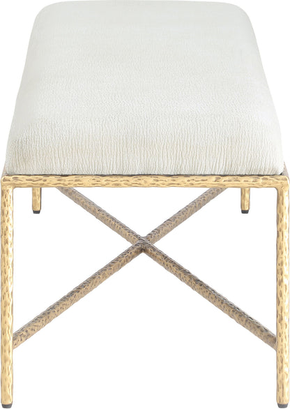 Valley - Bench With Gold Frame